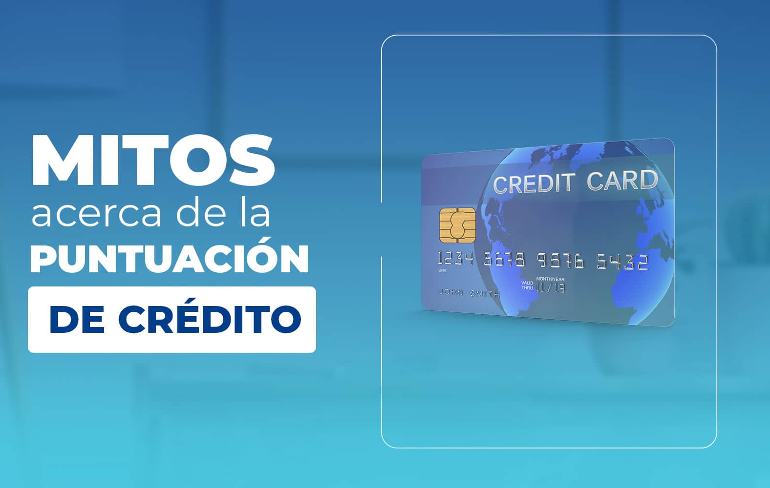 Algunos mitos sobre la puntuación de crédito